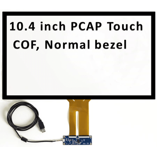 Technica TEC10651C 10,4" PCAP lietimui jautrus ekranas, COF, normalus rėmelis, EETI IC