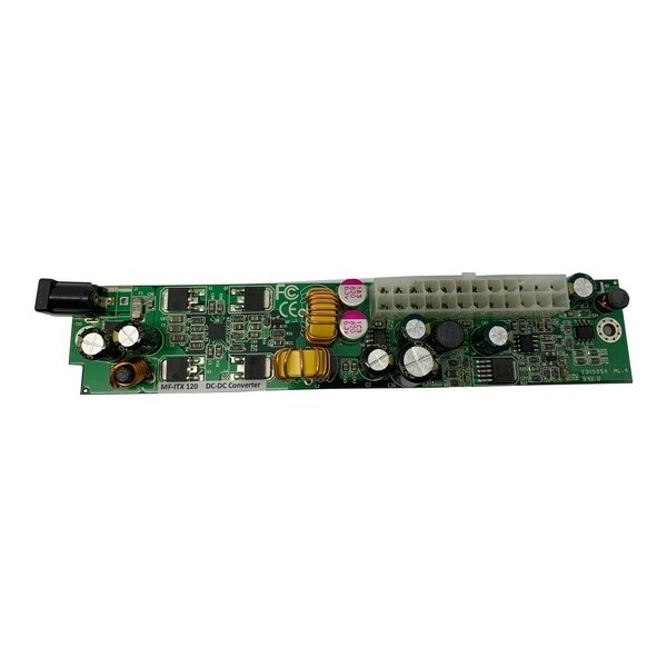 Technica MFI-ITX-120 DC/DC keitiklis 11.4 ~13 V įvestis; +5/+3.3/+12/-12 V, +5 VSB išvestis, kurios bendra galia 120 W 2 Technica MFI-ITX-120 DC/DC keitiklis 11.4 ~13 V įvestis; +5/+3.3/+12/-12 V, +5 VSB išvestis, kurios bendra galia 120 W 2