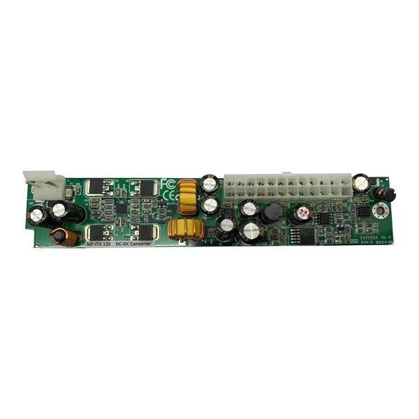 Technica MFI-ITX-120 DC/DC keitiklis 11.4 ~13 V įvestis; +5/+3.3/+12/-12 V, +5 VSB išvestis, kurios bendra galia 120 W
