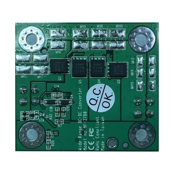 Technica MFI-ITX-150 DC/DC keitiklis 16–24 V įvestis; +5/+3,3/+12/-12 V, +5 VSB išvestis, kurios bendra galia 150 W 2