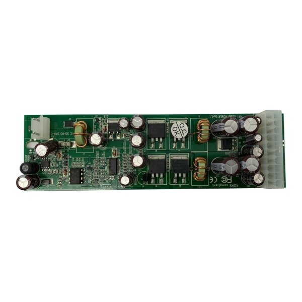 Technica MFI-ITX-90 DC/DC keitiklis 10–14 V įvestis; +5/+3,3/+12/-5/-12 V, +5 VSB išvestis, kurios bendra galia 90 W Technica MFI-ITX-90 DC/DC keitiklis 10–14 V įvestis; +5/+3,3/+12/-5/-12 V, +5 VSB išvestis, kurios bendra galia 90 W