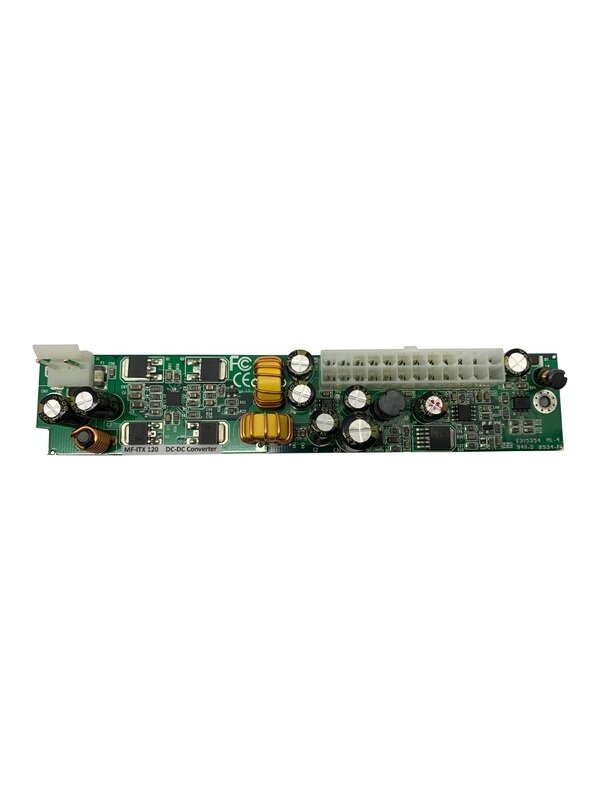 Technica MFI-ITX-120 DC/DC Converter 11.4 ~13 V Input; +5/+3.3/+12/-12 V, +5 VSB Output with 120 W total power Technica MFI-ITX-120 DC/DC Converter 11.4 ~13 V Input; +5/+3.3/+12/-12 V, +5 VSB Output with 120 W total power
