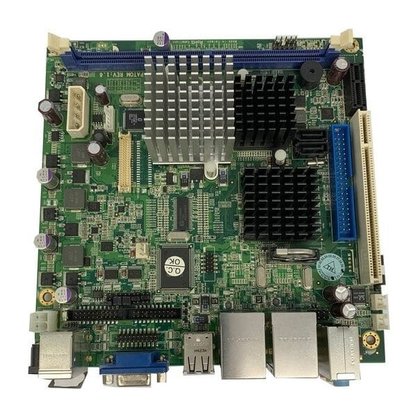 Technica MF-PATOM Mini-ITX įterptinė (embedded) pagrindinė plokštė su Atom N270 procesoriumi