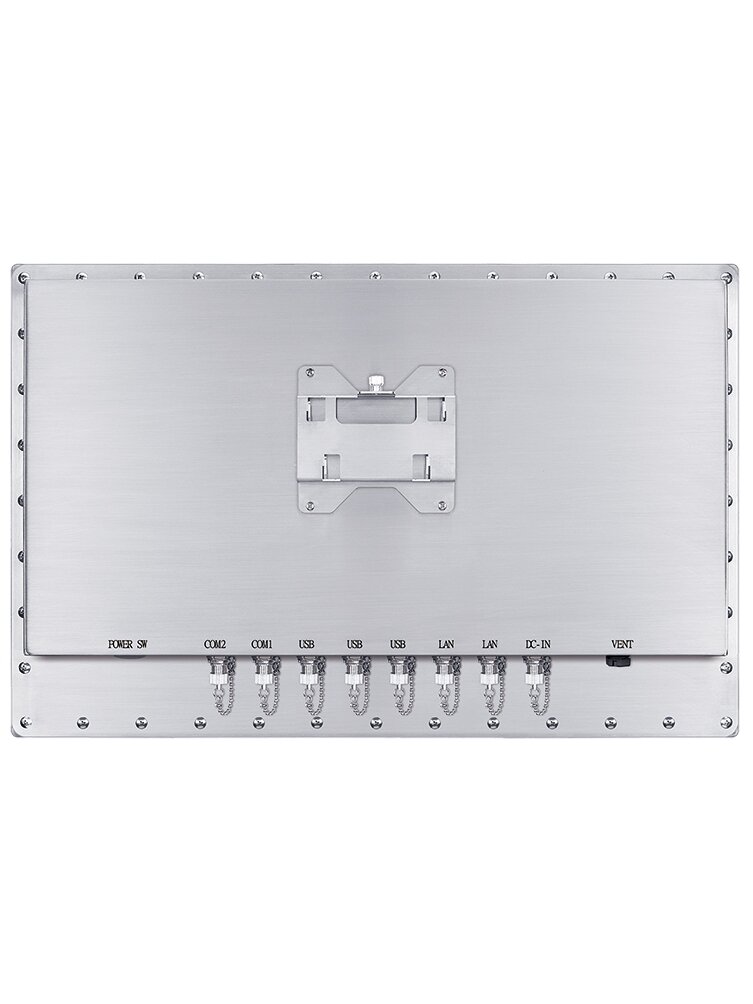 Technica PPC2150-ALP-IP69K 21.5” IP69K/IP68 Full Stainless Steel, PCAP Touch, Fanless Panel PC with Intel Alderlake-P i3-1215U/i5-1235U/i7-1255U 2