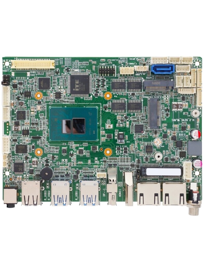 Technica TH35-ALN-F Industrial 3.5″ Embedded Motherboard with Intel Alder Lake-N N95/N97/N100/i3-N305 Processor (CPU at the front side)
