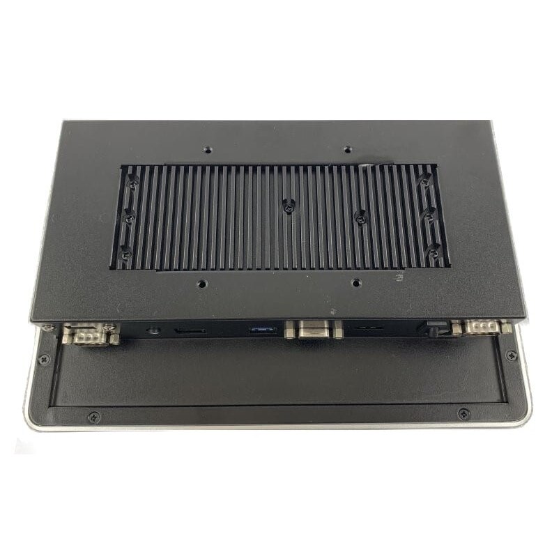Technica PPC1010-J1900 10,1" lietimui jautrus kompiuteris, itin plonas aliuminio priekinis rėmelis, PCAP lietimui jautrus ekranas, be ventiliatoriaus, J1900 1