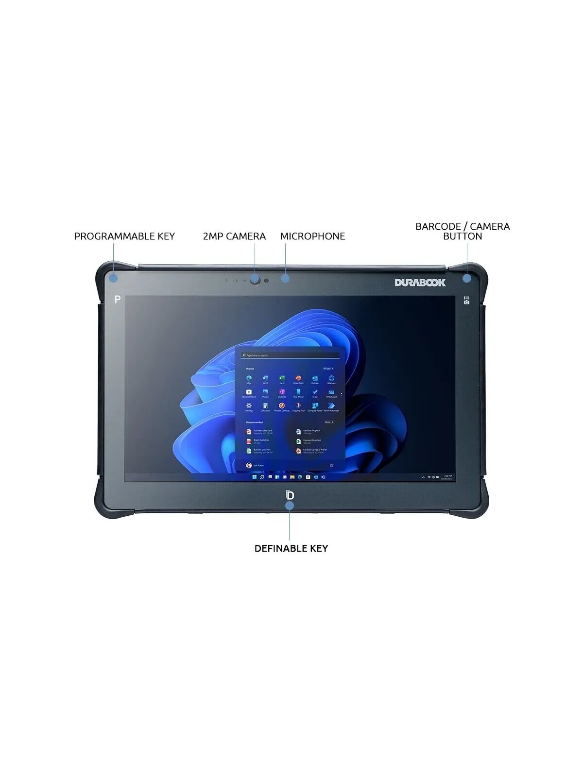 Durabook R11L Rugged Tablet 4