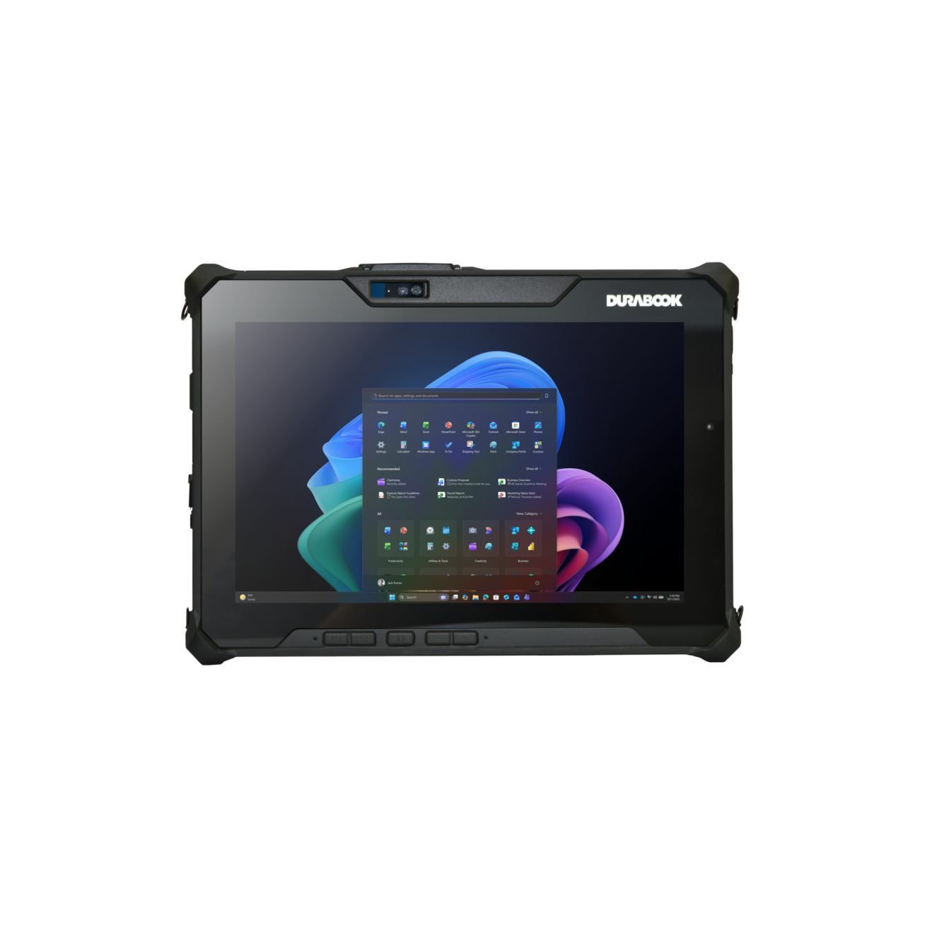 Durabook tvirtas planšetinis kompiuteris R10