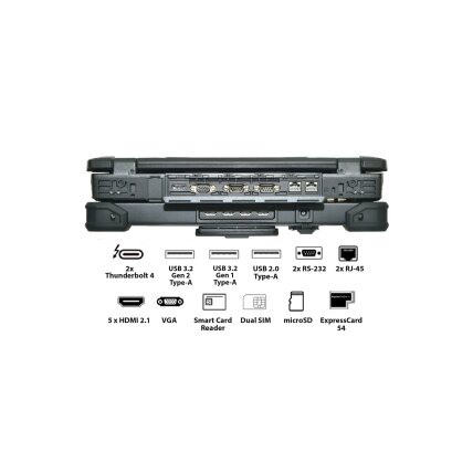 Durabook tvirta darbo stotis Z14I-HG 3 Durabook tvirta darbo stotis Z14I-HG 3
